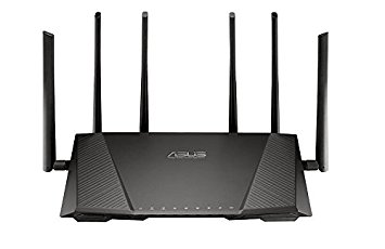 ASUS RT-AC3200 Tri-Band Wireless Broadband Router (1300 Mbps, USB 3.0/2.0, 2.4 GHz, 2 x 5 GHz, Download Master, Parental Control)