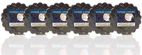 6 x Yankee Candle Wax Tart Melts (Midsummer Night)