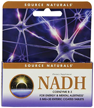 SOURCE NATURALS Nadh 5 Mg Enteric Coated Box Tablet, 30 Count