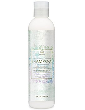 Natural & Organic Volumizing Shampoo 8oz Premium Sulfate Free Moisturizing Hair Shampoo for Luxurious, Healthier Hair With Argan Oil, Kiwi, Kukui, Moringa Seed & More for Thin, Frizzy, Dry Hair.