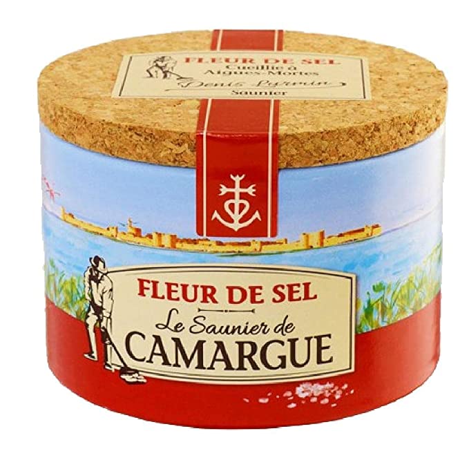 French Fleur De Sel Le Saunier De Camargue-Fleur De Sel - 4,41 Oz