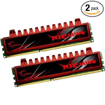 G.Skill Ripjaws Series F3-12800CL9D-4GBRL 4GB (2 x 2GB) DDR3 1600MHz (PC3 12800) 240-Pin Desktop Memory Module