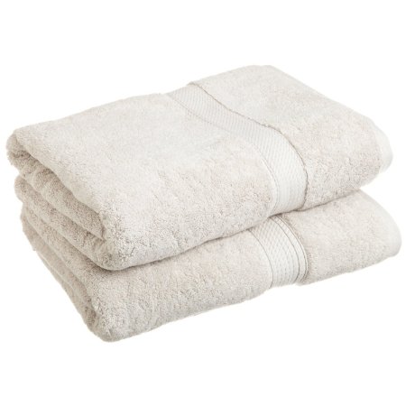 Superior 900 Gram Egyptian Cotton 2-Piece Bath Towel Set Stone