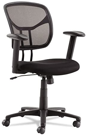 OIF Swivel/Tilt Mesh Task Chair, Black