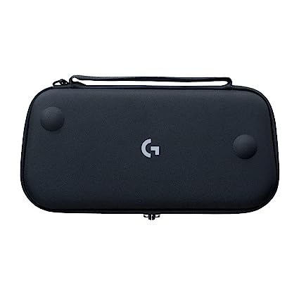 Logitech G Cloud Gaming Handheld Official Carrying Case - Protective Hard Exterior, Detachable Strap - Black