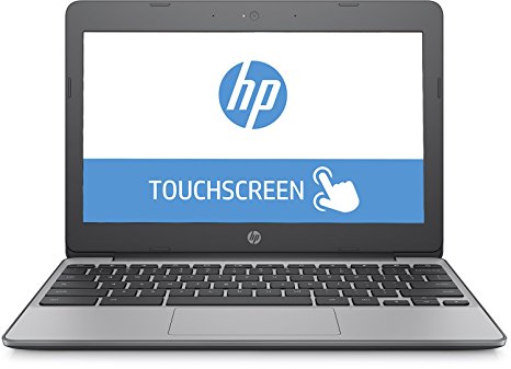 HP 11-v011 11.6" Touchscreen Chromebook, Intel Celeron N3060 Dual-Core, 4GB DDR3, 16GB SSD, 802.11ac, Bluetooth, Chrome OS (Certified Refurbished)