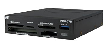 Atech Flash Pro-37U USB 3.0 True SuperSpeed 3.5" Internal / External Flash Memory Card Reader w/ Front USB 3.0 Port (Retail) *MUST HAVE USB 3.0 PORTS ON COMPUTER
