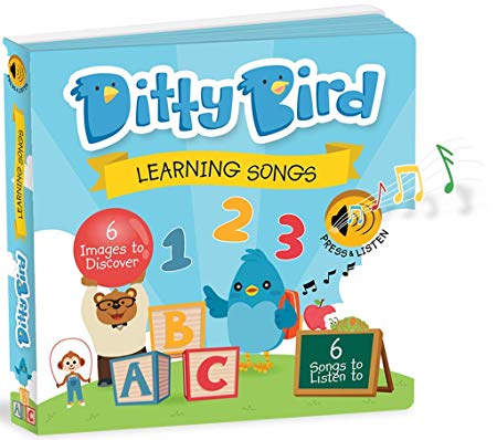 OUR BEST INTERACTIVE LEARNING SONGS BOOK for BABIES and PRESCHOOLERS. Musical Educational Toddler Toys. Sing-Along Board Books for one year old. Toys for 1 year old boy gifts. 1 year old girl gifts.