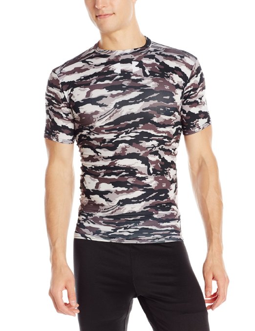 Under Armour Men's UA Freedom Woodland Stealth Camo Compression Shirt