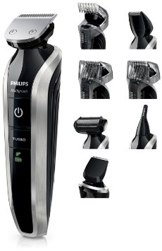 Philips Norelco Multigroom 7100, All-in-One Trimmer with 8 attachments (Model QG3384/42) (Packaging May Vary)