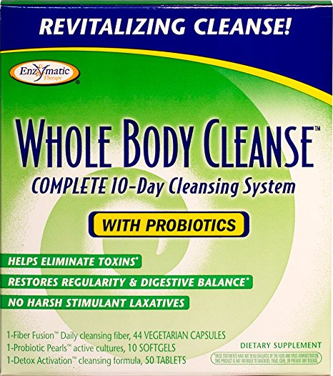 Enzymatic Therapy Whole Body Cleanse Kit with Probiotics