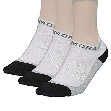 TrainerAnkle Socks Premium Quality Cushioned Ventilated Cotton Rich No Show Low Cut Seamless Toe Seams Unisex for Men and Women