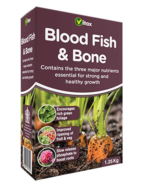 Vitax 1.25Kg Blood Fish and Bone Fertiliser