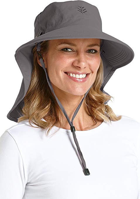 Coolibar UPF 50  Women's Men's Ultra Sun Hat - Sun Protective