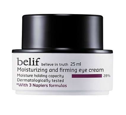 KOREAN COSMETICS, LG Household & Health Care_ belif, Moisturizing and Firming Eye Cream (25ml, Long lasting, high-moisturizing and firming)[001KR]