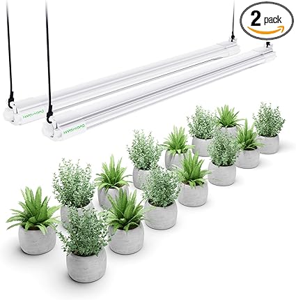 MARS HYDRO VG40, 2ft Led Grow Lights for Indoor Plants, 5000K Full Spectrum, 2x2 Coverage, IP65 Waterproof Plant Light Strip for Seedling Veg Bloom Flower, Plug and Play, 40W