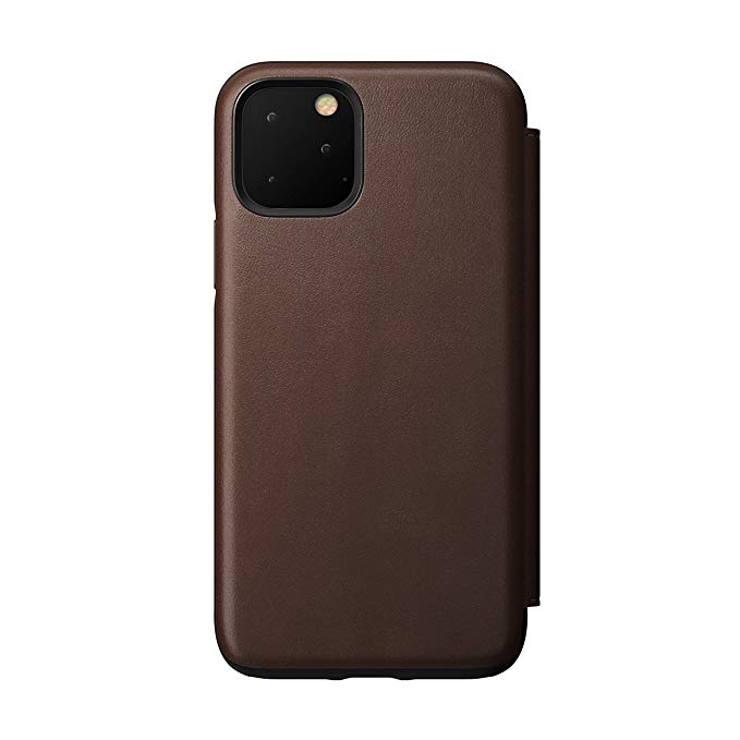 Nomad Rugged Folio for iPhone 11 Pro | Rustic Brown Horween Leather