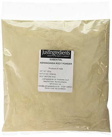 JustIngredients Ashwagandha Root Powder 250 g