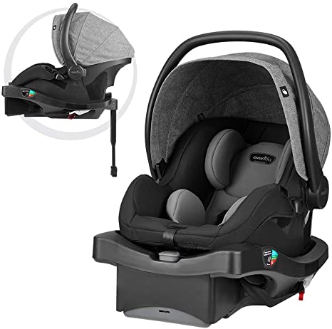 Evenflo LiteMax DLX Infant Car Seat, Meteorite