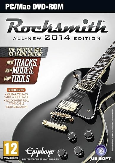 Rocksmith 2014 PC/MAC Game Only- Digital Code (NO CABLE)