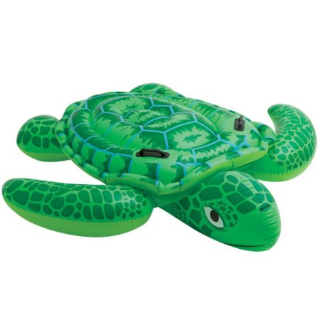 Intex Sea Turtle Ride-On, 75" X 67", for Ages 3