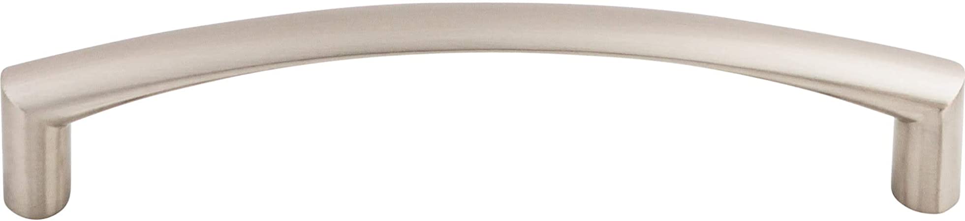 Top Knobs M391 Nouveau Collection 5-1/16" Griggs Pull, Brushed Satin Nickel