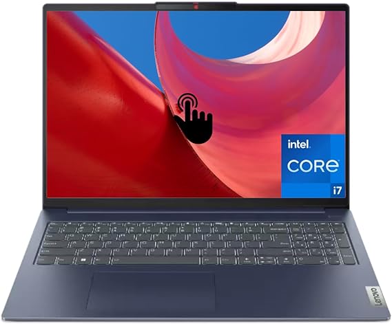 Lenovo 2023 Newest IdeaPad Slim 5i Laptop, 16" WUXGA IPS Touchscreen, Intel Core i7-1355U (10 cores), 16GB DDR5 RAM, 512GB SSD, Intel Iris Xe Graphics, Wi-Fi 6, Backlit Keyboard, Windows 11 Home