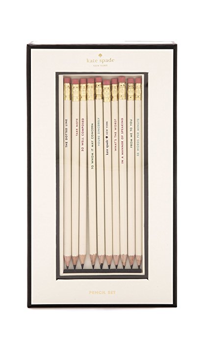 Kate Spade New York Women's What's the Word Pencil Set