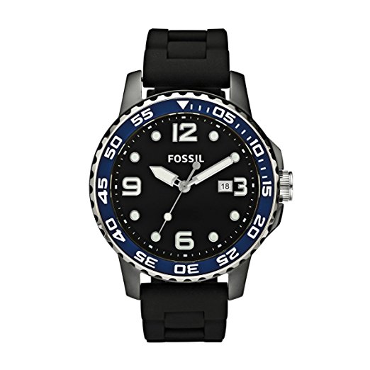 Fossil Men's FSCE5004 GTS Diver Black Dial Watch