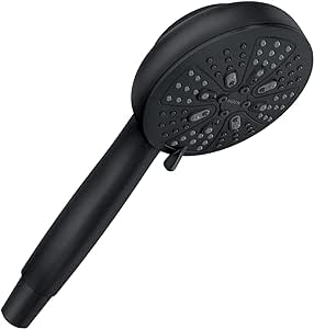 Moen 200H0BL Hydro Energetix Handheld Shower, Matte Black