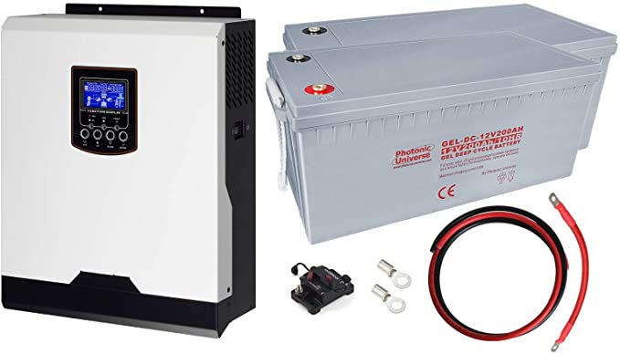 3kW Uninterrupted Power Supply (UPS) System with 4.8kWh energy storage battery backup