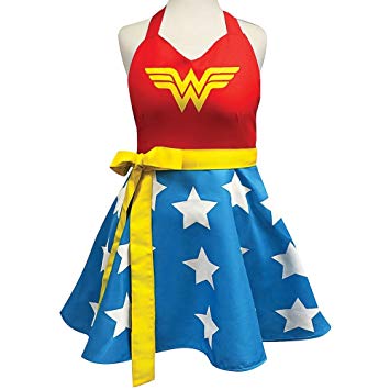 ICUP DC Comics Wonder Woman Fashion Apron,Multicolor,Standard