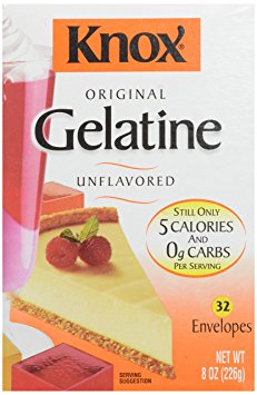 Knox Gelatin, Unflavored, 32 Individual Packets