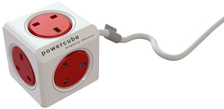Allocacoc PowerCube Extended Power Socket UK -1.5 Metre