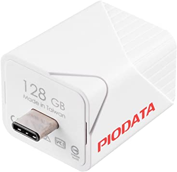 サンワダイレクト iPhone iPad バックアップ Type-C USBメモリ 128GB USB3.2 Gen1(USB3.1/3.0) 600-IPLC128GB3