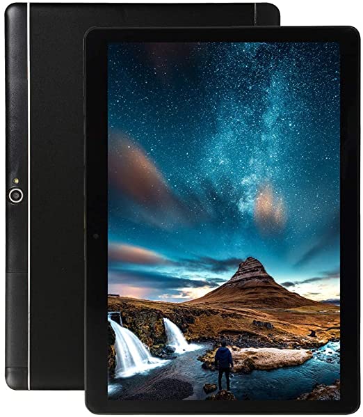 10 inch Android Tablet PC, 4GB RAM 64GB ROM,Octa-Core Processor with HD IPS HD Display, 5G-WiFi Bluetooth Tablets, Dual Camera,H2 (Black)