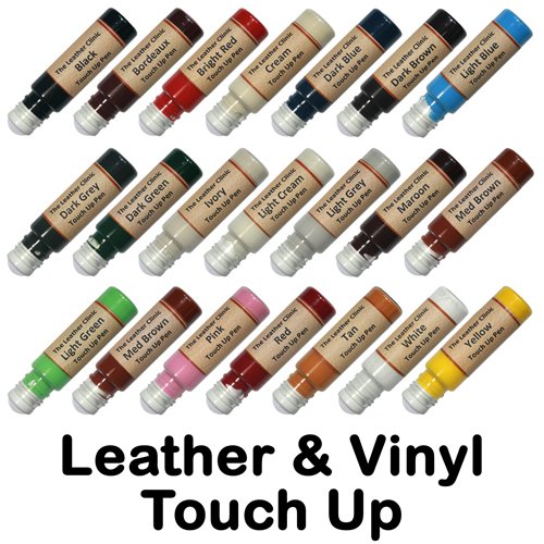 Leather & Vinyl Touch Up Scratch Repair Paint Dye Pen (Dark Green)