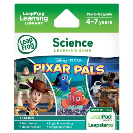 LeapFrog Pixar Pals Learning Game (for LeapPad Platinum, LeapPad Ultra, LeapPad1, LeapPad2, LeapPad3, Leapster Explorer, LeapsterGS Explorer)