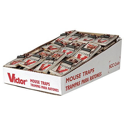 Victor Metal Pedal Mouse Trap (Pack of 72)