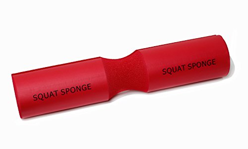 Squat Sponge Red 18long 35 diameter and 125thick Olympic Barbell Pad