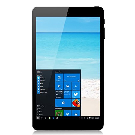 iRULU 8 Inch Windows 10 Tablet PC 32GB, HD 800*1280 IPS Display, Bluetooth 4.0, Micro HDMI, Dual Camera, WiFi(Black)