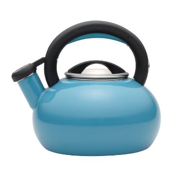 Circulon 1-1/2-Quart Sunrise Teakettle, Capri Turquoise