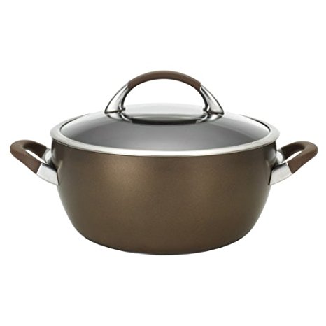 Circulon Symmetry Chocolate Hard Anodized Nonstick 5.5-Qt. Covered Casserole