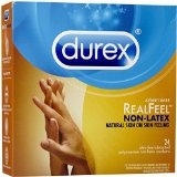 Durex Avanti Bare Real Feel Polyisoprene Non Latex Lubricated Condoms 24 Count