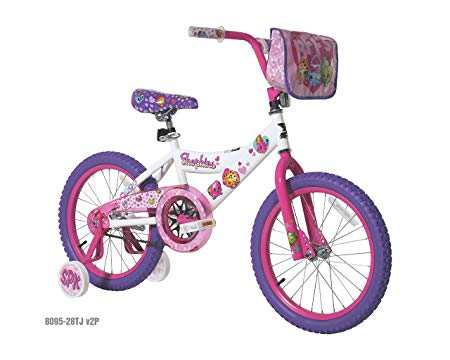 Shopkins 18" Bike, White