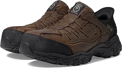 Skechers Men's Holdredge Ryker Hands Free Slip-ins Construction Shoe