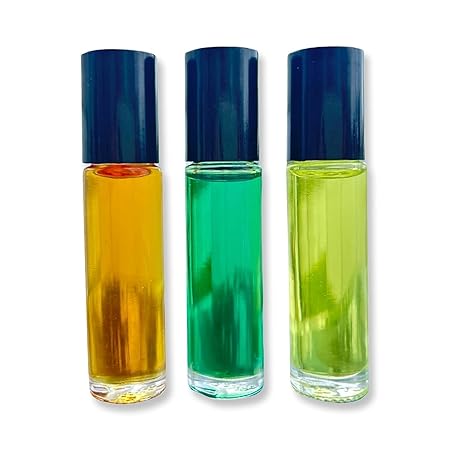 Set of 3 Men Type Fragrance Oil - I Am King, 1 Million, Sugar Daddy - Mens Roll On Body Oil, Alcohol Free & Concentrated Cologne, Rollerball Travel Size Fragrance, Gift For Him (Men's Collection 3)