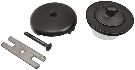 KINGSTON Brass DLT5301A5 Made to Match Lift and Turn Tub Drain Kit, 3-1/8", Oil Rubbed Bronze