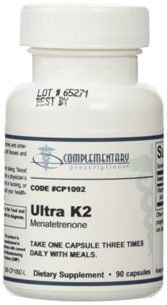 Complementary Prescriptions - Ultra K2 15 mg 90 gels