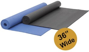 YogaAccessories TM Extra Wide 14 Deluxe Yoga Mat